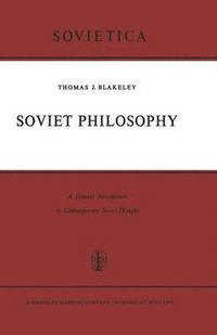 bokomslag Soviet Philosophy