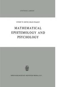 bokomslag Mathematical Epistemology and Psychology