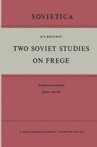 bokomslag Two Soviet Studies on Frege