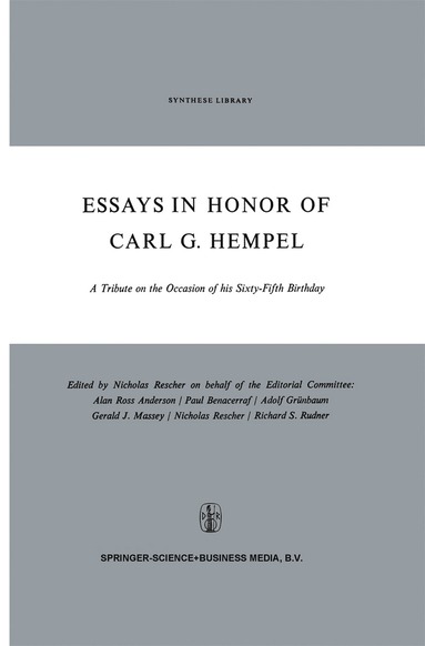 bokomslag Essays in Honor of Carl G. Hempel