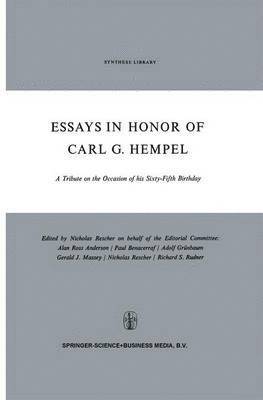 Essays in Honor of Carl G. Hempel 1