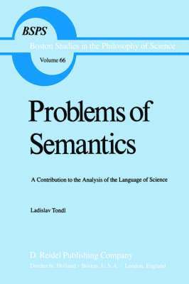 Problems of Semantics 1