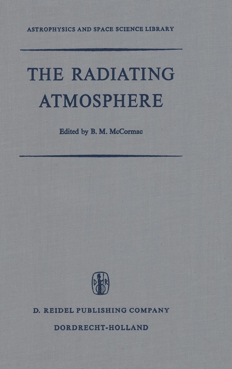Billy McCormac - Radiating Atmosphere, Inbunden