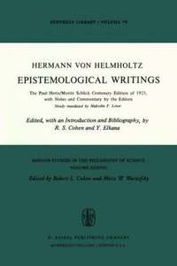 bokomslag Epistemological Writings