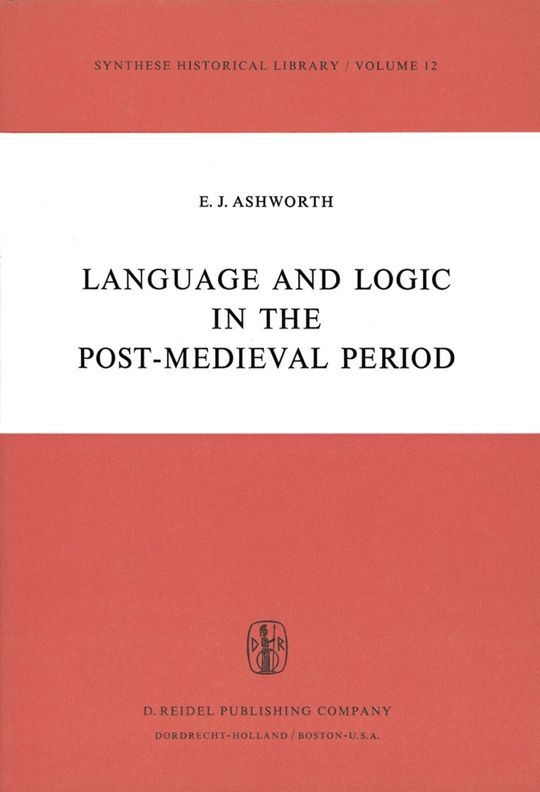 Language and Logic in the Post-Medieval Period