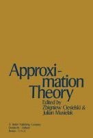 Approximation Theory 1