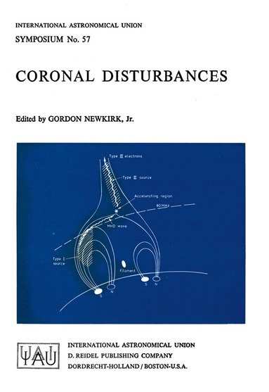 G. Newkirk Jr. - Coronal Disturbances, Häftad