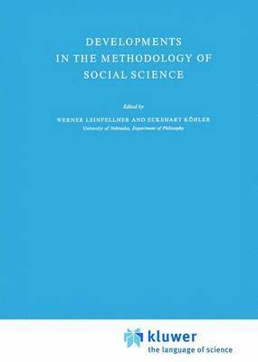 bokomslag Developments in the Methodology of Social Science