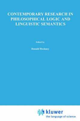 bokomslag Contemporary Research in Philosophical Logic and Linguistic Semantics