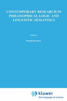 Contemporary Research in Philosophical Logic and Linguistic Semantics 1