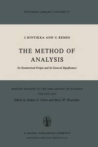 bokomslag The Method of Analysis