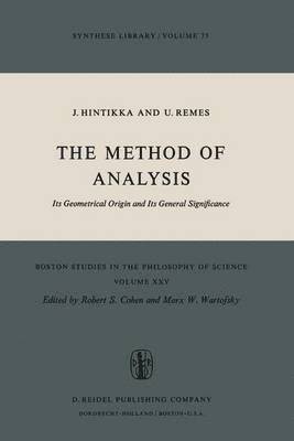 The Method of Analysis 1