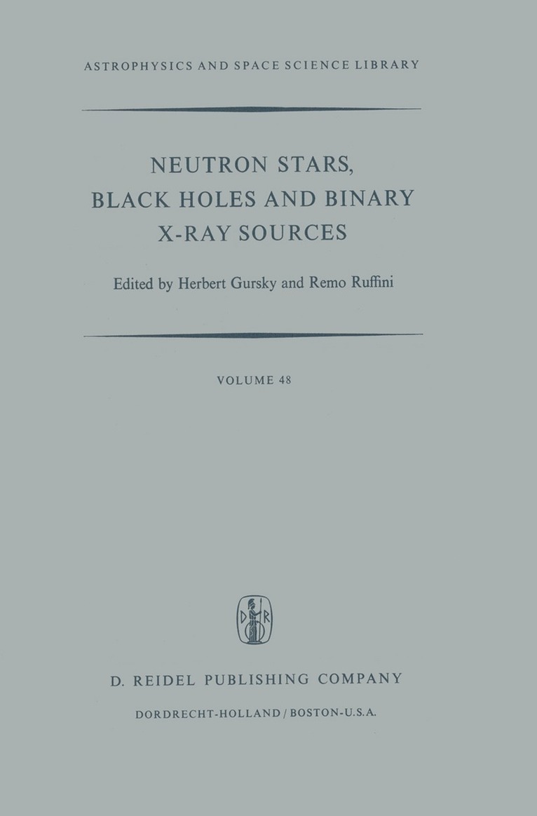 Neutron Stars, Black Holes and Binary X-Ray Sources 1