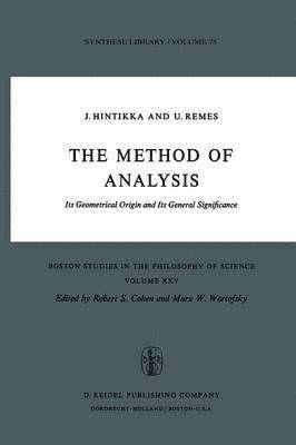 Jaakko Hintikka, U. Remes - Method of Analysis, Häftad