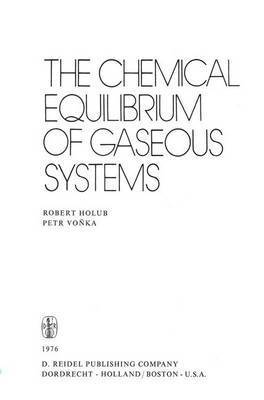 bokomslag Chemical Equilibrium of Gaseous Systems