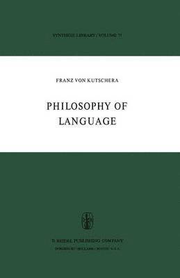 bokomslag Philosophy of Language