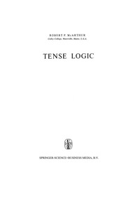 bokomslag Tense Logic