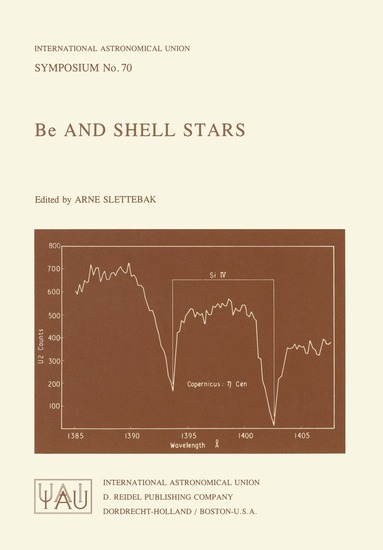 A. Slettebak - Be and Shell Stars, Häftad