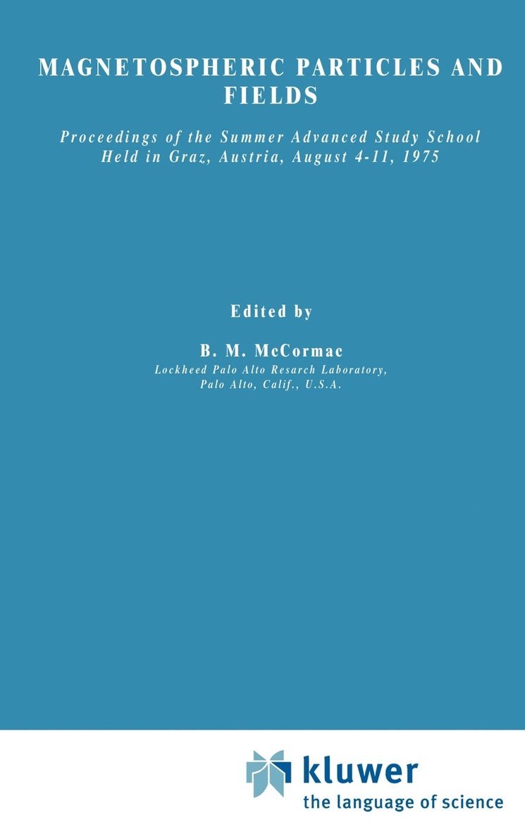 Magnetospheric Particles and Fields