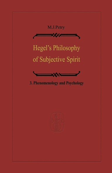 bokomslag Hegels Philosophy of Subjective Spirit