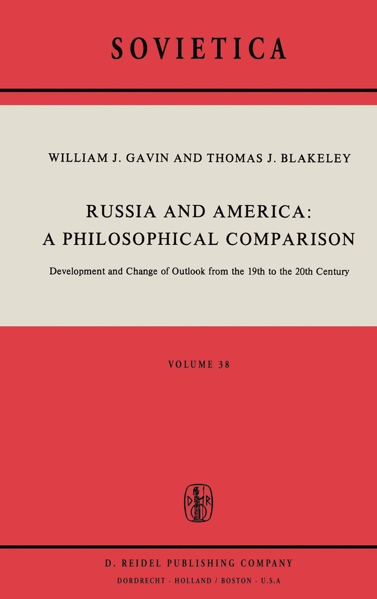 Russia and America: A Philosophical Comparison 1