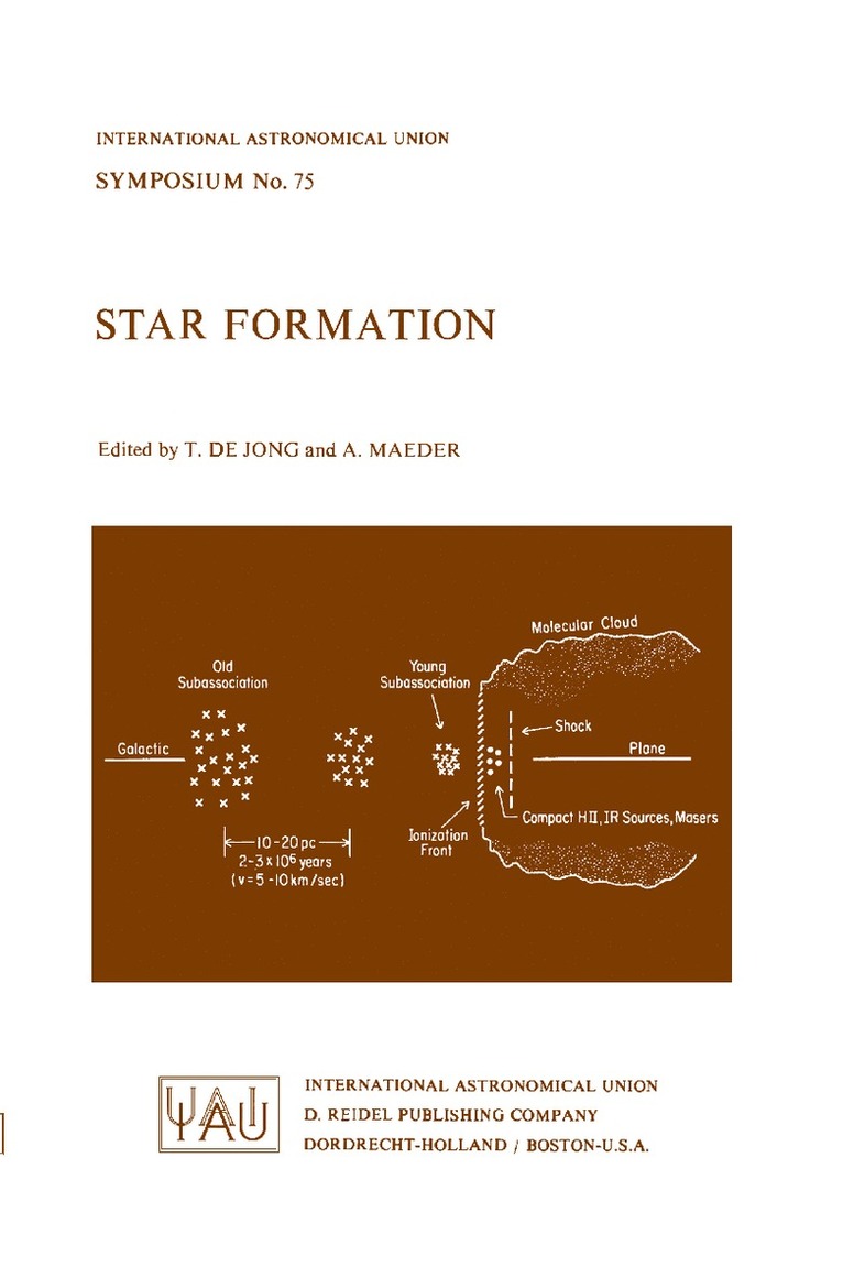 T. de Jong, A. Maeder, T. De Jong - Star Formation, Häftad