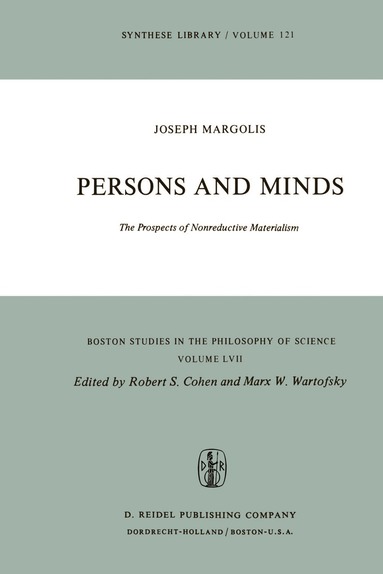 Joseph Margolis - Persons and Minds, Häftad