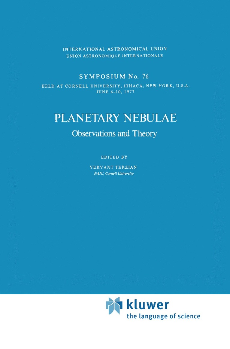 Y. Terzian - Planetary Nebulae, Häftad