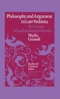 bokomslag Philosophy and Argument in Late Ved?nta