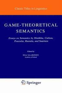 bokomslag Game-Theoretical Semantics
