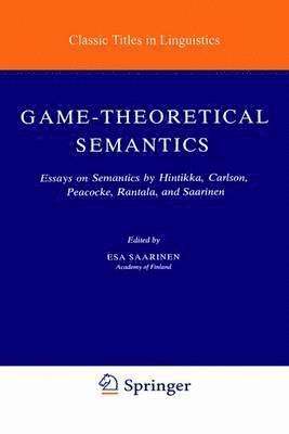 Game-Theoretical Semantics