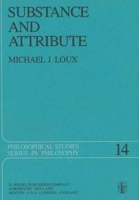 bokomslag Substance and Attribute