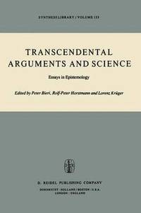 bokomslag Transcendental Arguments and Science