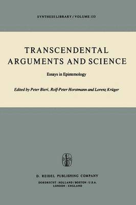 bokomslag Transcendental Arguments and Science