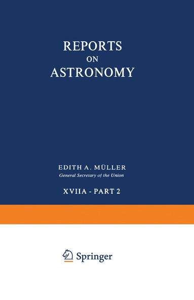 Edith Muller - Reports on Astronomy, Inbunden