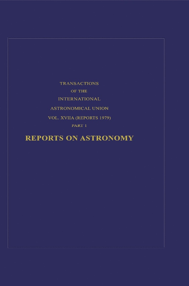 Reports on Astronomy