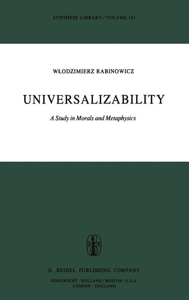 bokomslag Universalizability