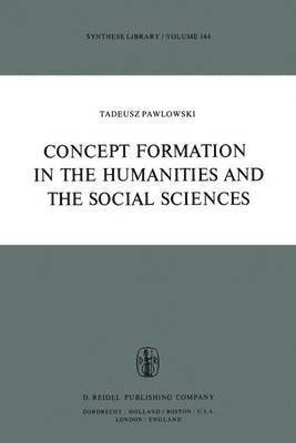 bokomslag Concept Formation in the Humanities and the Social Sciences