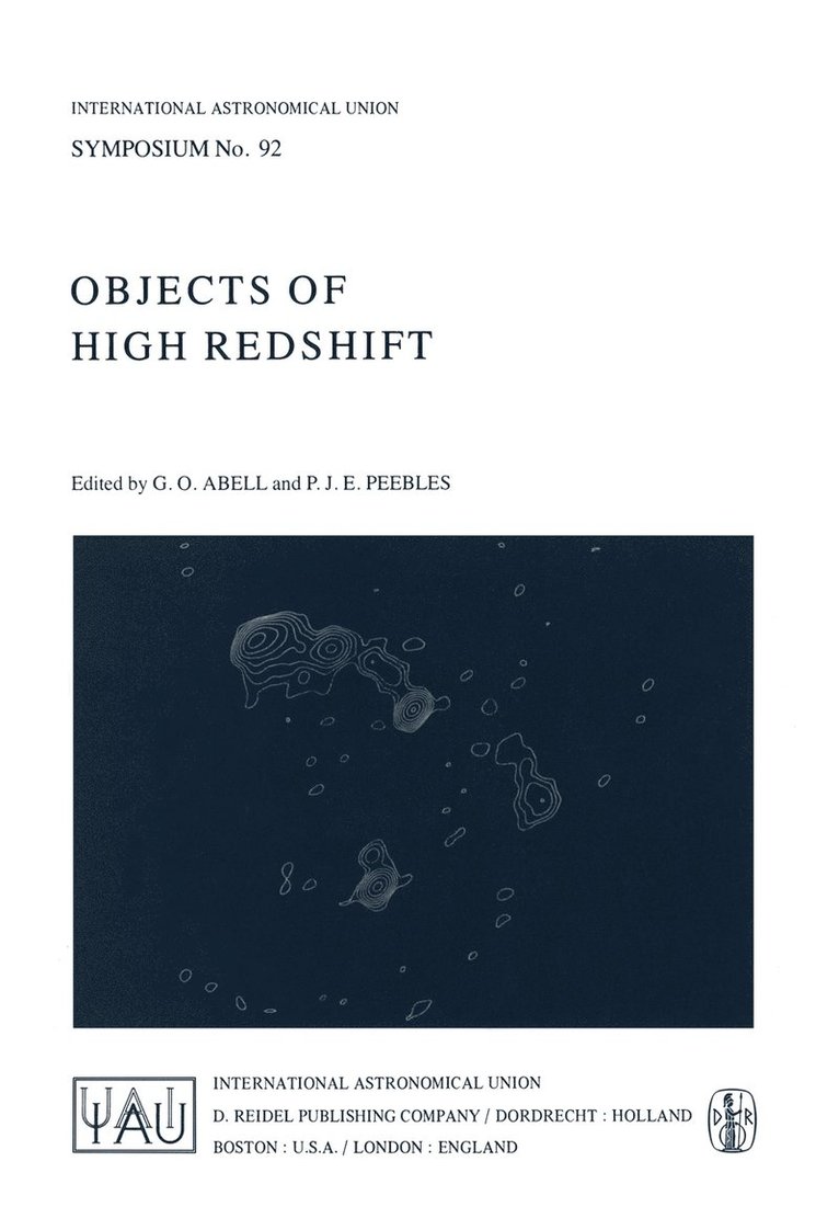 Objects Of High Redshift 1