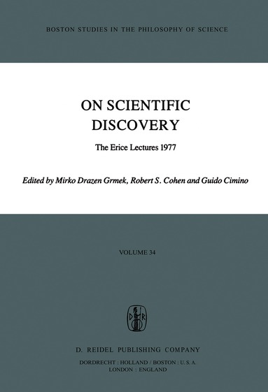 Mirko Drazen Grmek, Robert S. Cohen, Guido Cimino - On Scientific Discovery, Häftad