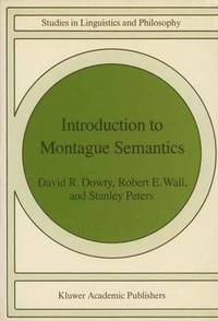 bokomslag Introduction to Montague Semantics