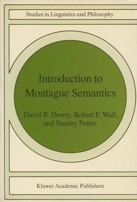 Introduction to Montague Semantics 1