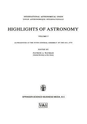 bokomslag Highlights of Astronomy, Volume 5