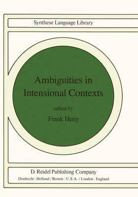 bokomslag Ambiguities in Intensional Contexts