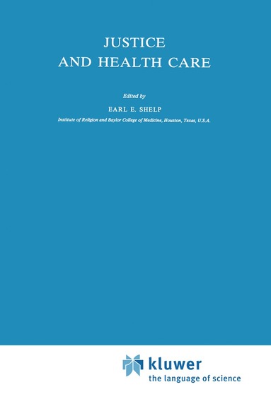 E.E. Shelp - Justice and Health Care, Häftad