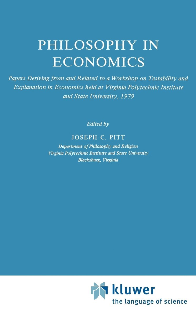 Philosophy in Economics 1