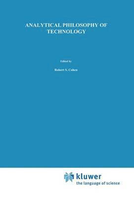 F. Rapp - Analytical Philosophy of Technology, Inbunden