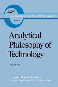 bokomslag Analytical Philosophy of Technology