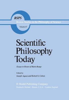 J. Agassi, Robert S. Cohen, Joseph Agassi - Scientific Philosophy Today, Inbunden