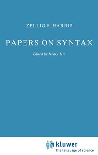 bokomslag Papers on Syntax